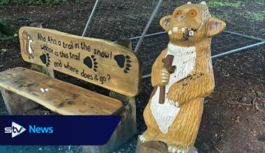 Woodland trail Gruffalo sculpture refurbished in son's memory vandalised