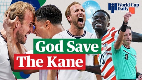 Harry Kane’s heroics and USA stay ahead despite red | World Cup Daily – video