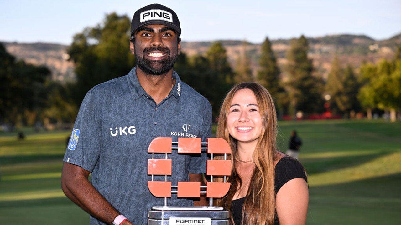 PGA star Sahith Theegala's fiancée feuds with SportsCenter host over 'uncomfortable' interaction