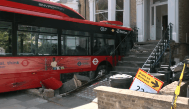 London bus crash: Bus ploughs into front window of London home as emergency crews rush in
