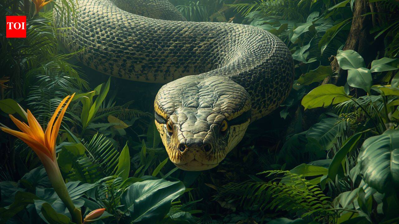 This snake weighing 1100kgs, as long as a small plane was the ultimate prehistoric mega-predator of the Amazon rainforest