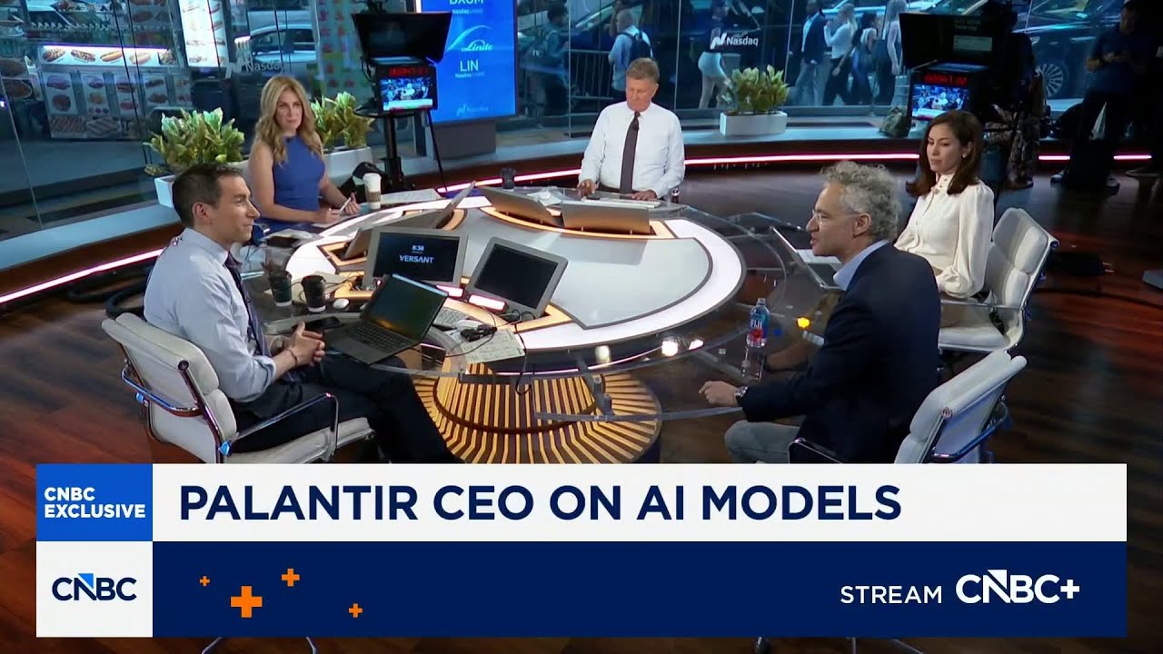 Palantir CEO Alex Karp says 'something has gone completely wrong' with how AI is sold - YouTube
