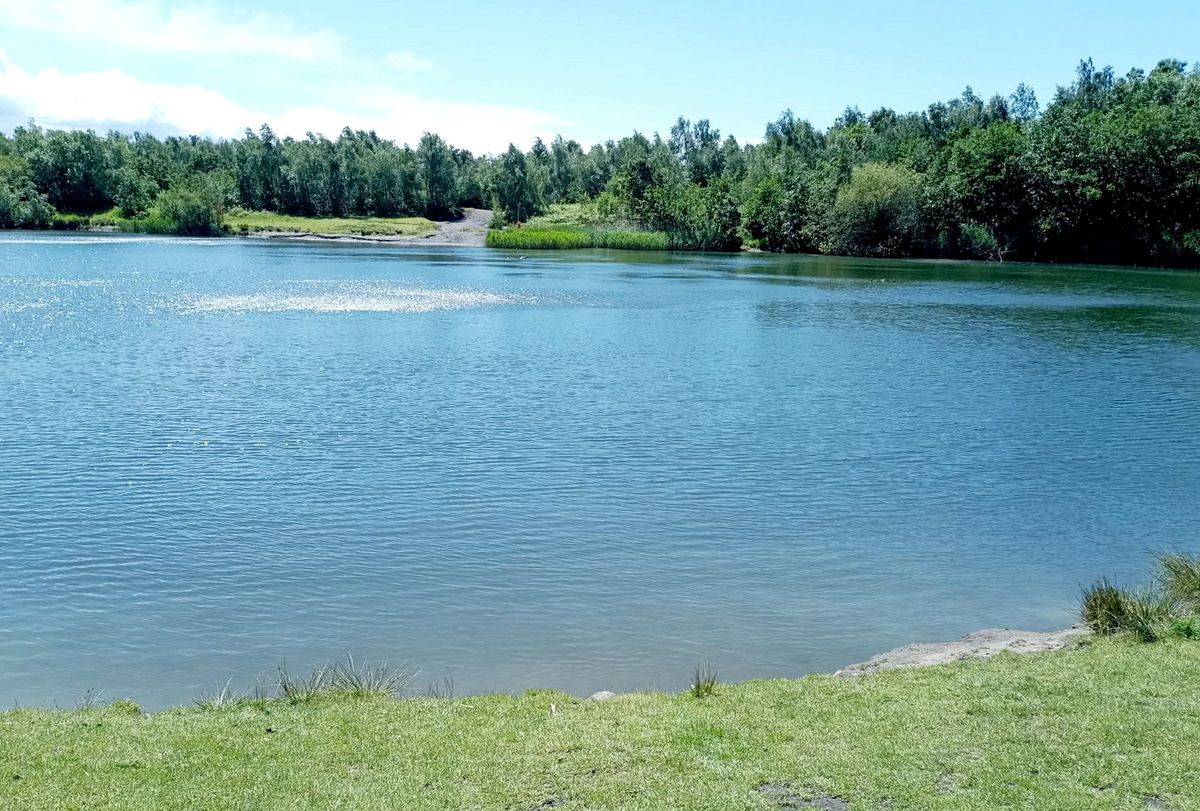 Blue Lagoon lake