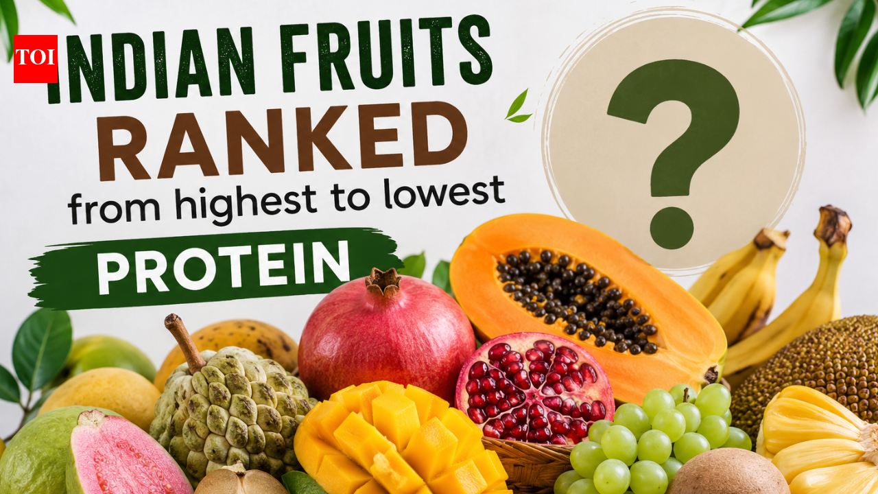 12 Indian fruits ranked from highest to lowest protein