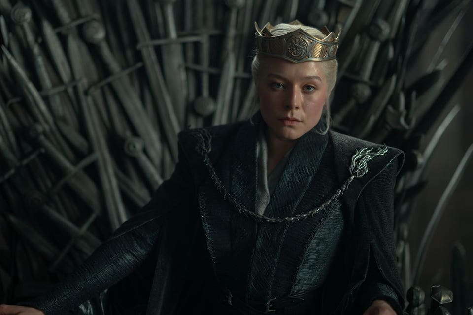 Rhaenyra Targaryen (Emma D'Arcy) In 'House Of The Dragon' Season 3, Episode 3