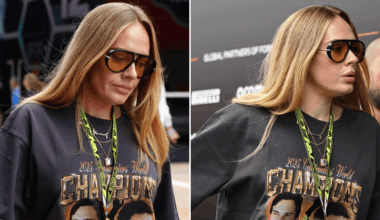 Adele makes rare public appearance at British Grand Prix as she sends clear message with outfit choice