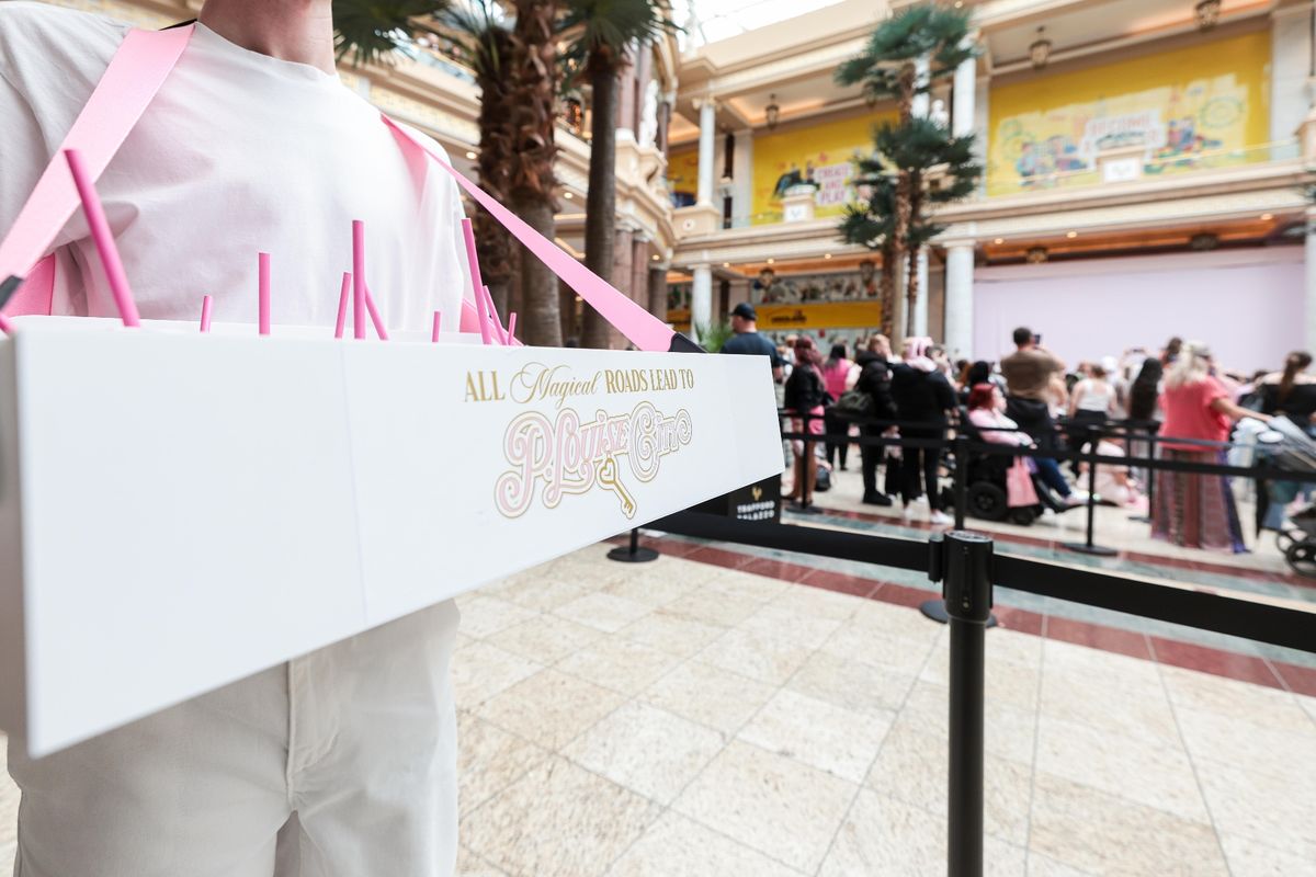 Queues began to form at 6am outside the store