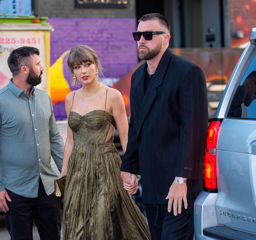 Taylor Swift and Travis Kelce
