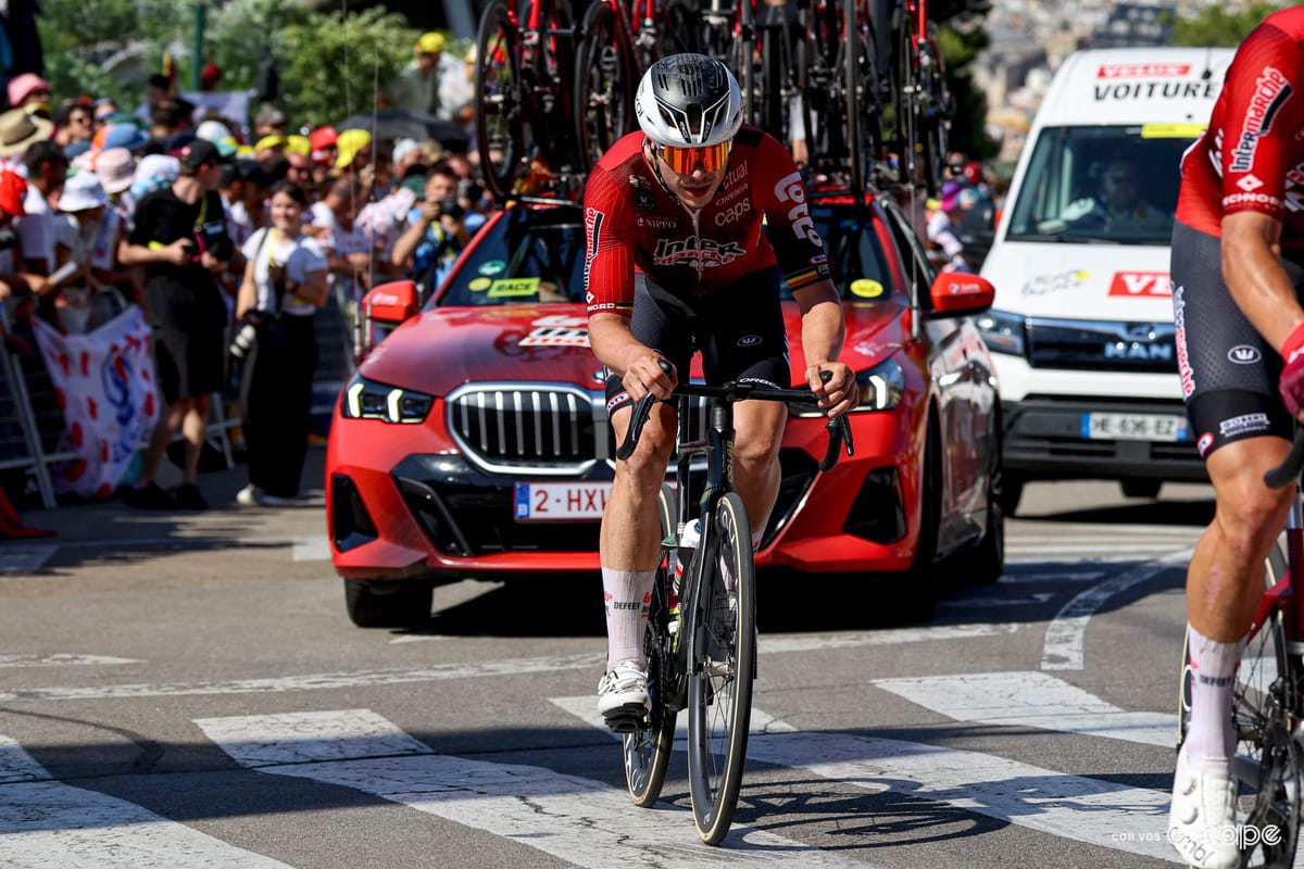 Arnaud De Lie's Tour is a fight just to stay in it