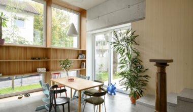 Renovation of two terraced houses of the housing cooperative "Progres - Mirje" Ljubljana / dans arhitekti