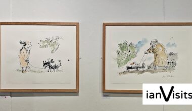 Quentin Blake’s latest London exhibition celebrates the joy of companionship