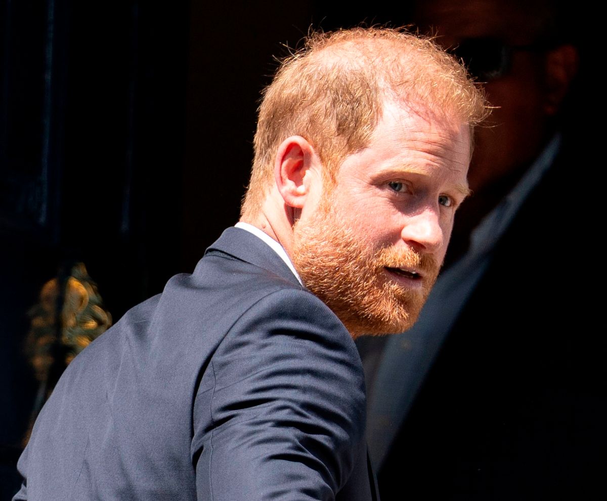 Prince Harry arrives at Chatham House to promote the Invictus Games.