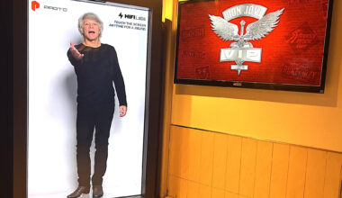 A Jon Bon Jovi Hologram Selfie Experience is Live at MSG in NYC