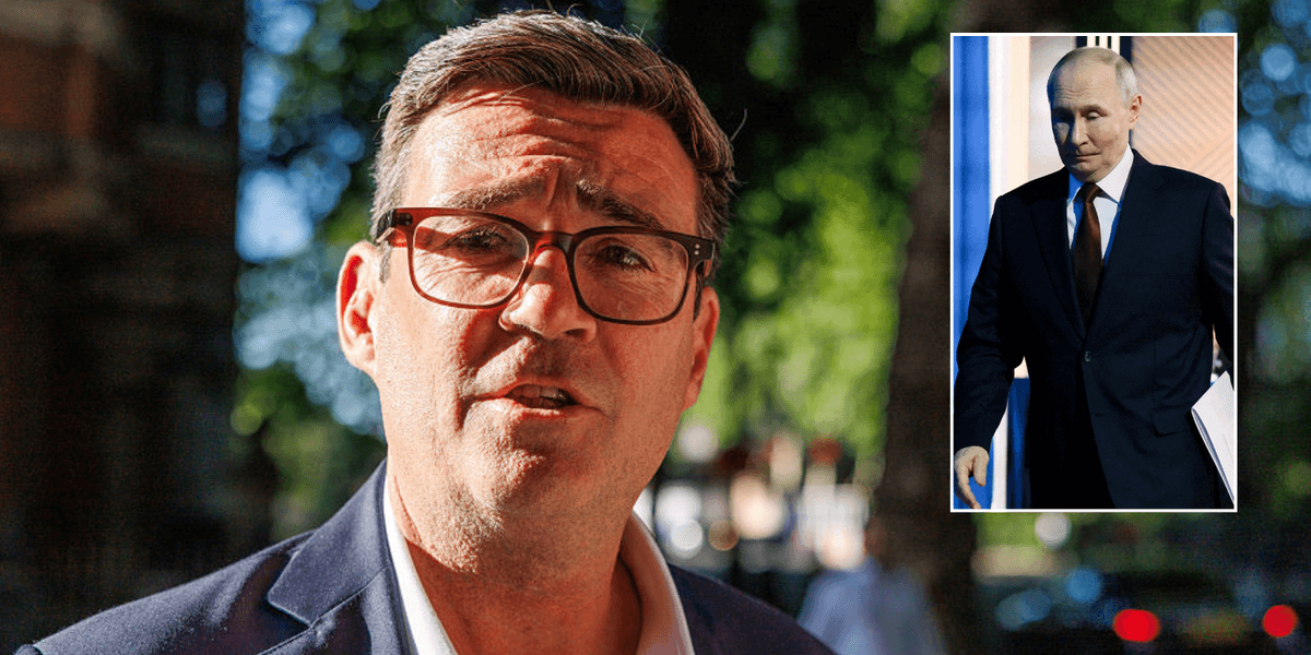 Politics news: Andy Burnham braces for 'international military crisis with Vladimir Putin within just weeks'