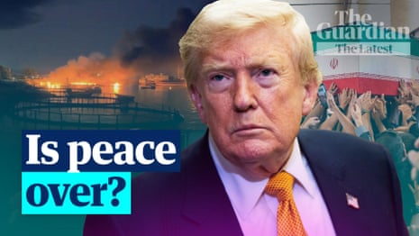 US and Iran exchange strikes: is Trump’s peace deal over? | The Latest
