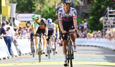 Red Bull row: Evenepoel criticizes Lipowitz after a grueling day in the Pyrenees