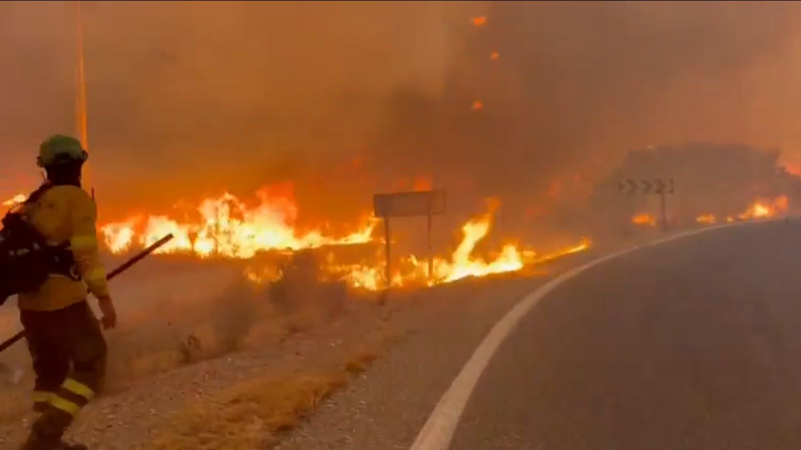 Four Britons feared dead as Spanish wildfire kill at least 12 people
