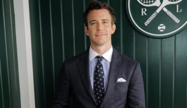 Bridgerton’s Luke Thompson Wears Ralph Lauren to the Wimbledon Men’s Semifinals