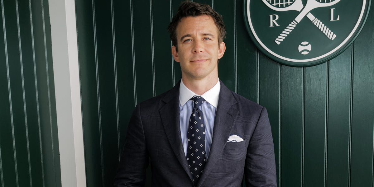 Bridgerton’s Luke Thompson Wears Ralph Lauren to the Wimbledon Men’s Semifinals