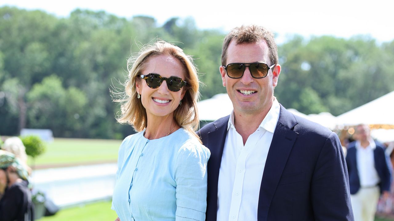 Peter Phillips supports his cousin Prince William in the Royal Charity Polo Cup – with stylish new wife Harriet Sperling by his side