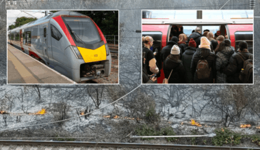 Stratford station fire: 46 train services cancelled for travellers this weekend