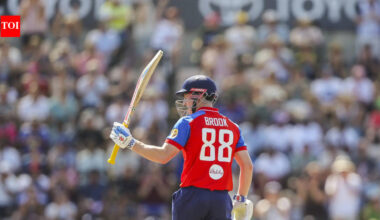 Harry Brook creates history in 5th T20I against India, becomes 1st England batter to... | Cricket News