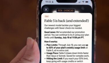 Claude Fable 5 Extends To July 19. 7 Days, 7 Power Moves