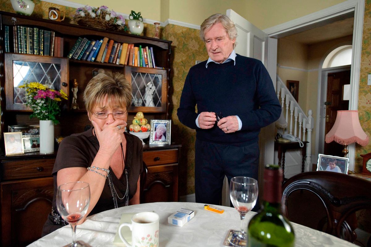 Deirdre and Ken Barlow in Coronation Street
