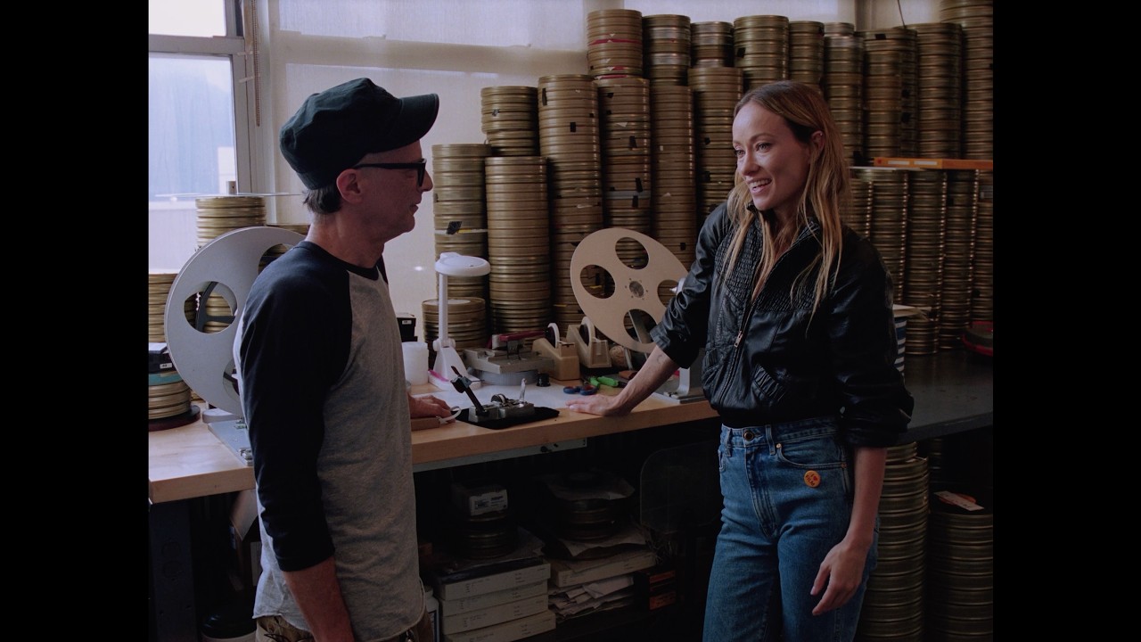 Olivia Wilde gets a tour of the Kodak Film Lab in NYC - YouTube