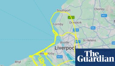 Airline pilot skywrites ‘I’m bored’ over north-west England | UK news