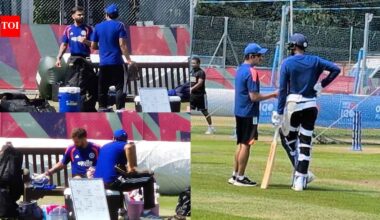 Virat Kohli, Gautam Gambhir avoid interaction during practice session ahead of India vs England 1st ODI | Cricket News