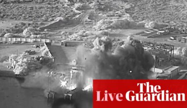 US strikes Iran for third consecutive night as Trump plans Hormuz transit fee – Middle East crisis live | US-Israel war on Iran