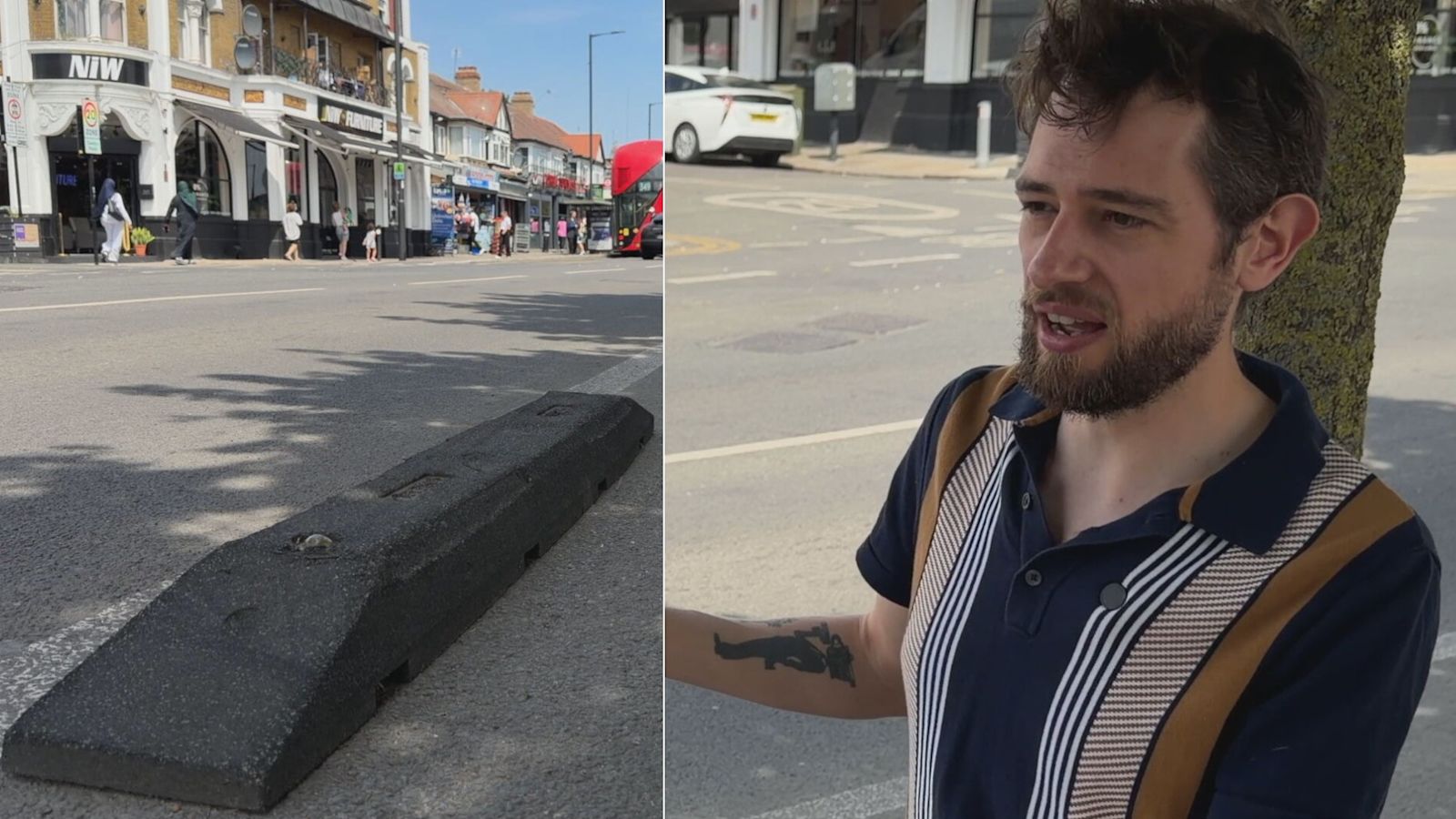 Cyclist who broke his elbows and jaw after being throw from bike sues council