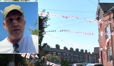 England flag row: Councillor tears into Labour-led council after ordering residents to REMOVE England bunting ahead of World Cup semi-final