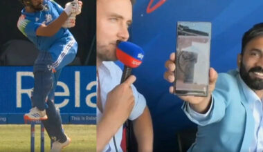 Watch: Rohit Sharma's 'nataraja shot' leaves Dinesh Karthik in awe during 1st ODI vs England | Cricket News