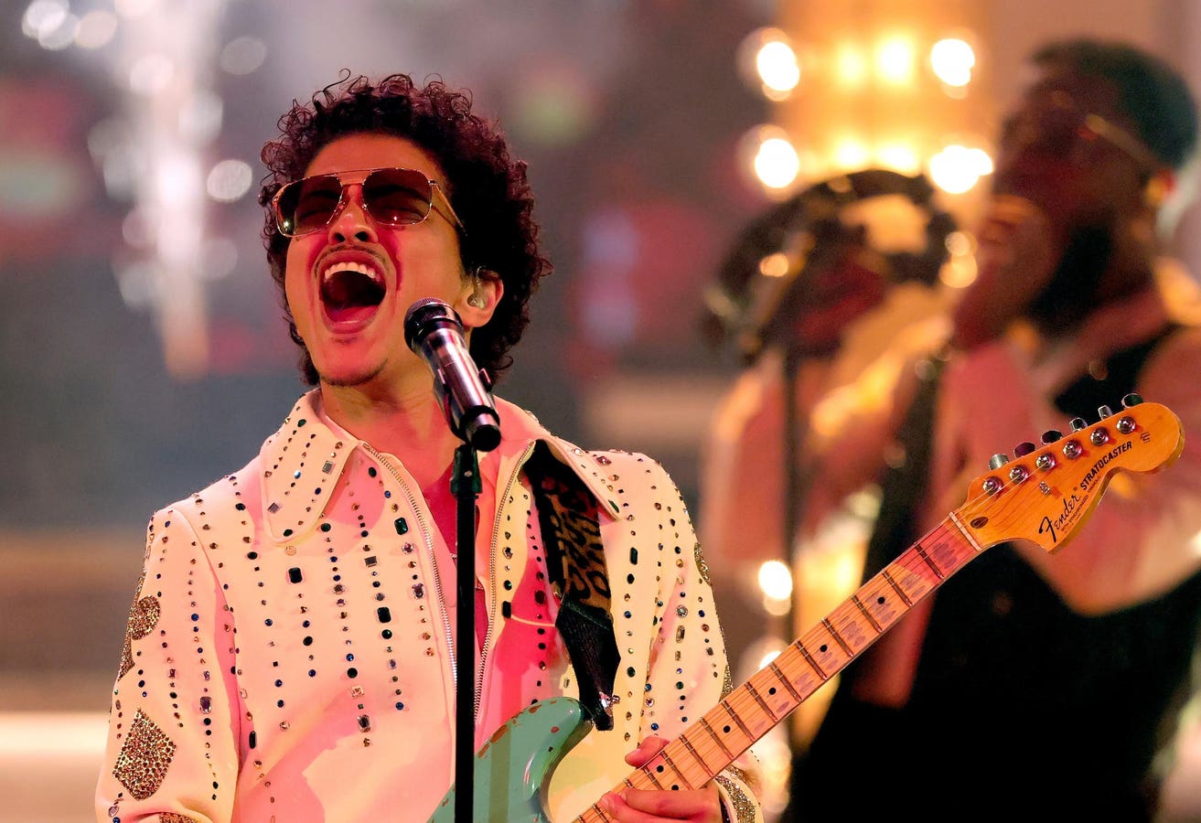 Bruno Mars’s Most Recent No. 1 Ties Several Of The Star’s Biggest Hits