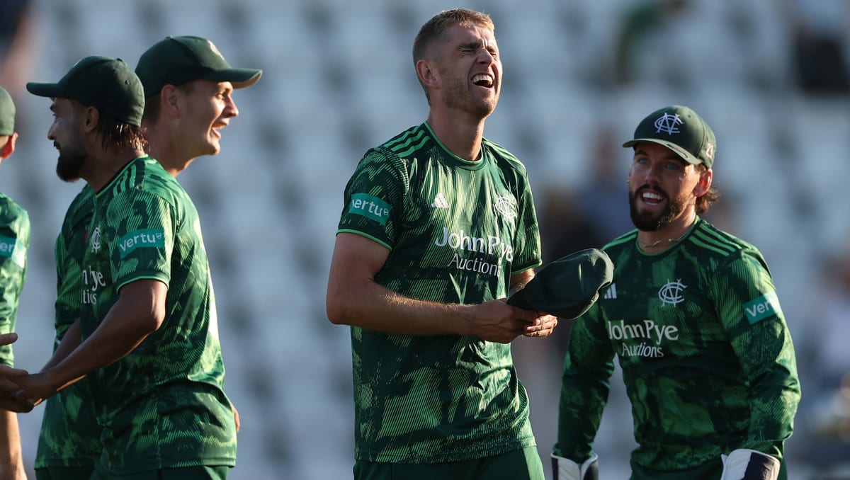 NCCC News : HIGHLIGHTS: OUTLAWS HOLD NERVE TO REACH FINALS DAY - Trent Bridge