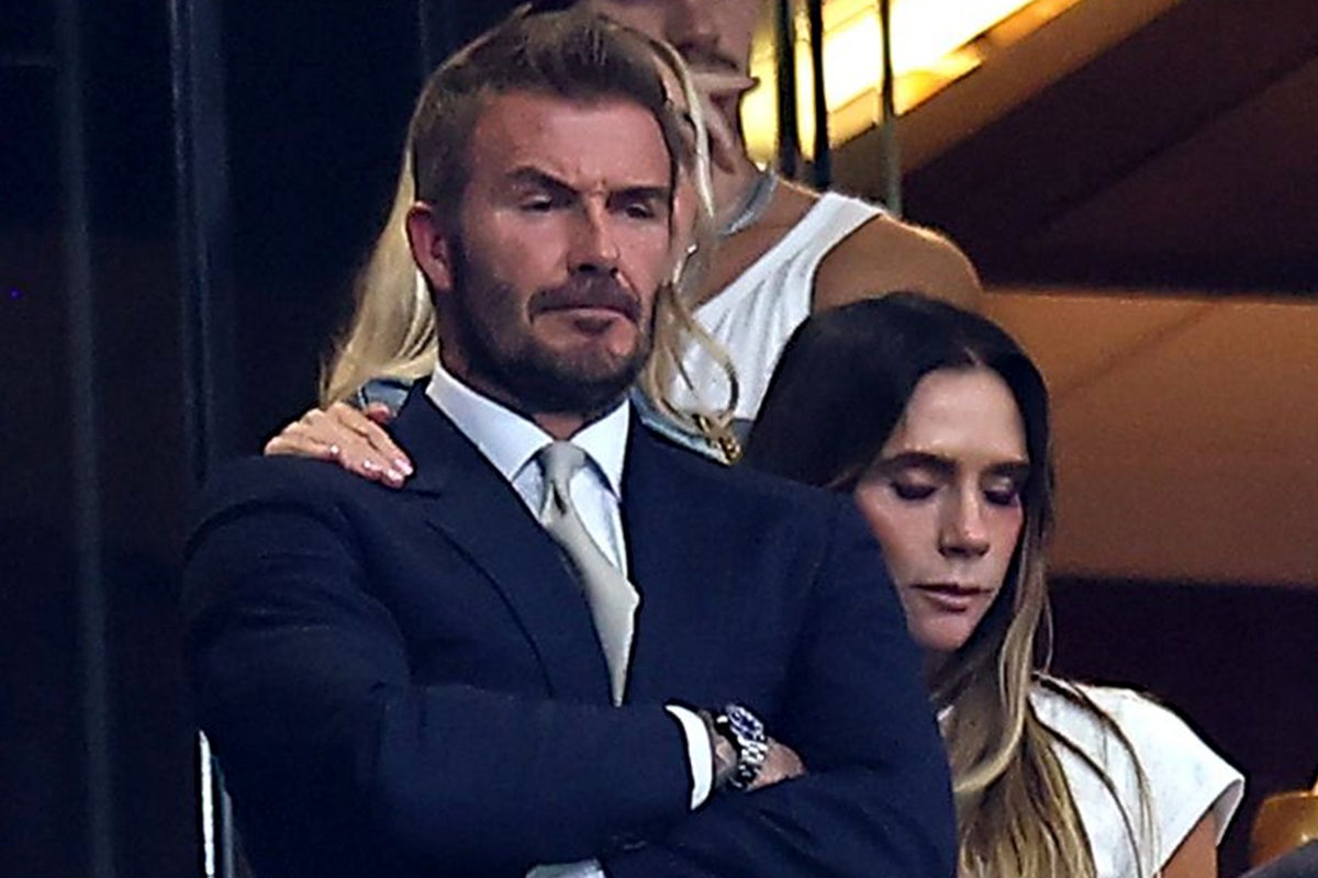 Victoria Beckham changes tack during England loss after unbothered viral moment