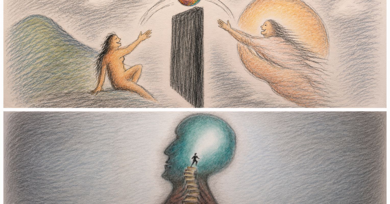 When Language Disappears, Thought Remains