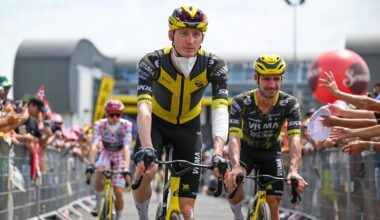 Sore, sick and lonely: Matteo Jorgenson battles on at the Tour