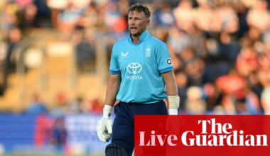 England v India: second men’s one-day cricket international – as it happened | Cricket