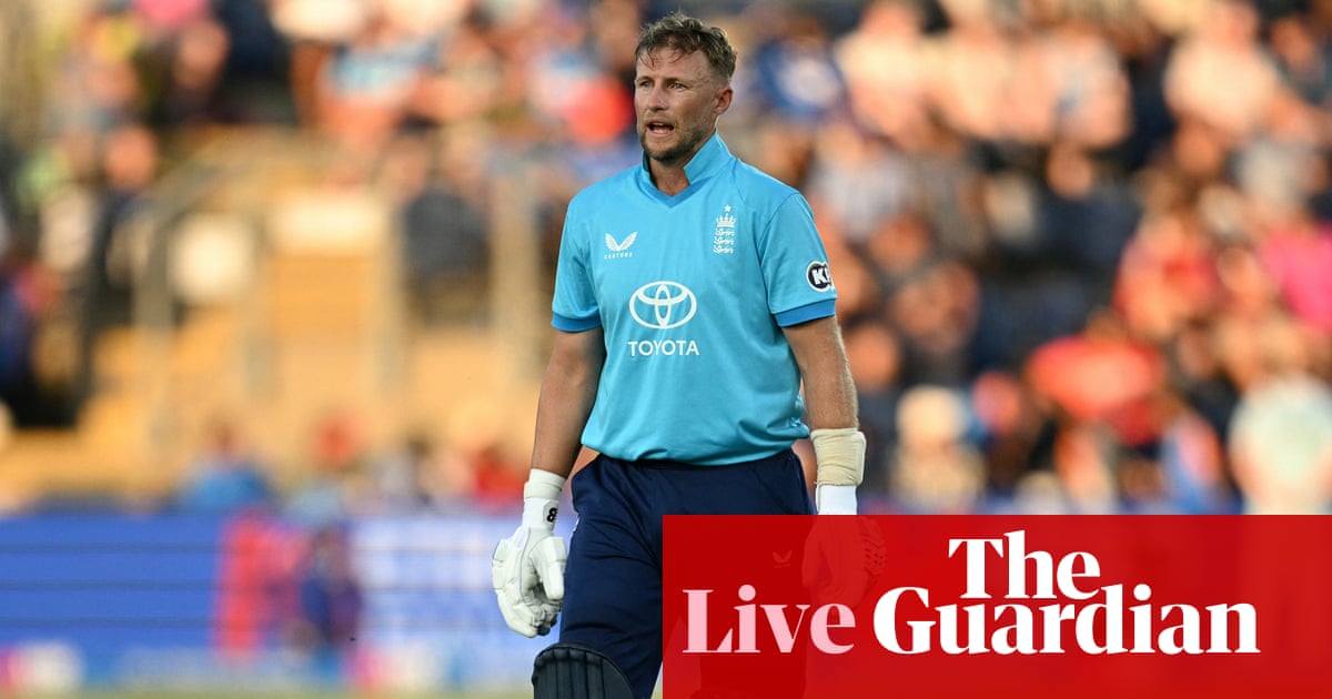 England v India: second men’s one-day cricket international – as it happened | Cricket