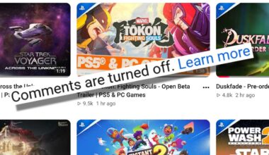 Claims Sony Has Disabled YouTube Comments Over Physical Disc Backlash Are Not True