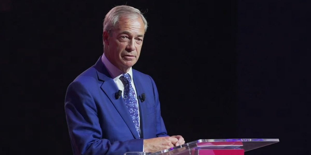 Nigel Farage takes aim at 'political chameleon' Andy Burnham as he dismantles 'vacuous' acceptance speech