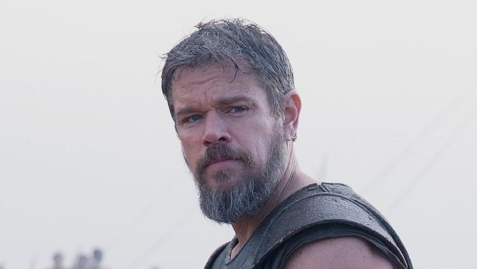 Matt Damon in "The Odyssey."