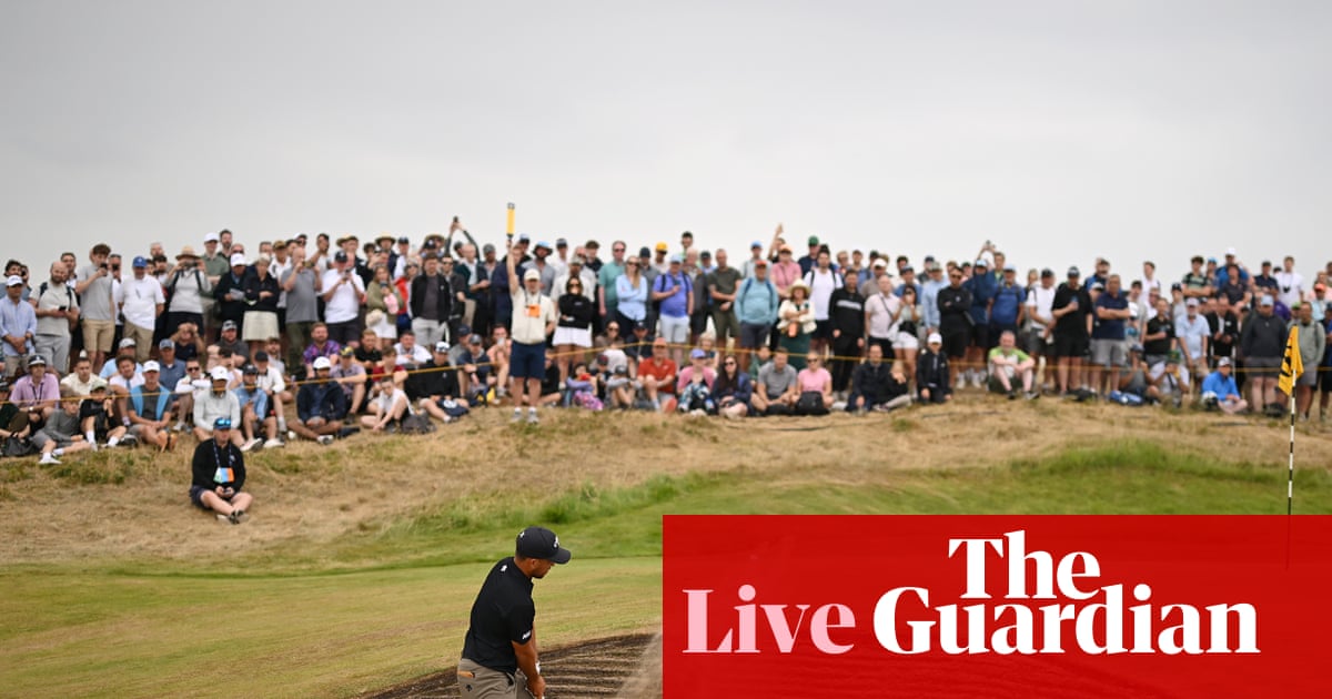 The Open 2026: Fox equals major record, DeChambeau set to start and day three updates – live | The Open