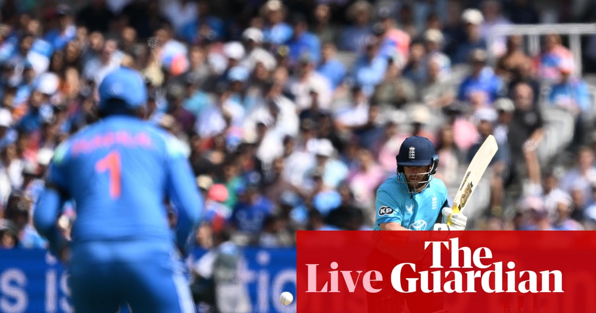 England v India: third and deciding men’s cricket ODI – live | Cricket