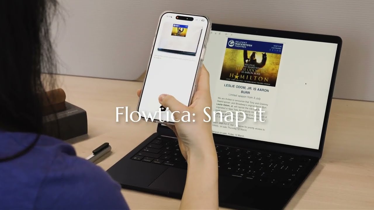 Snap Anything Into Your Meeting Notes — Flowtica Understands Photos, Not Just Text - YouTube