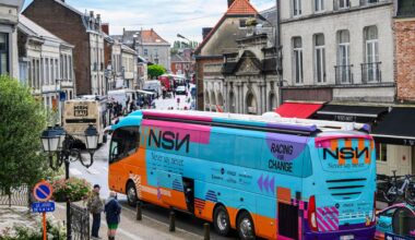 Eight riders, 15 vehicles, 50 chains, and an ice truck: The hidden logistics behind a Tour de France team