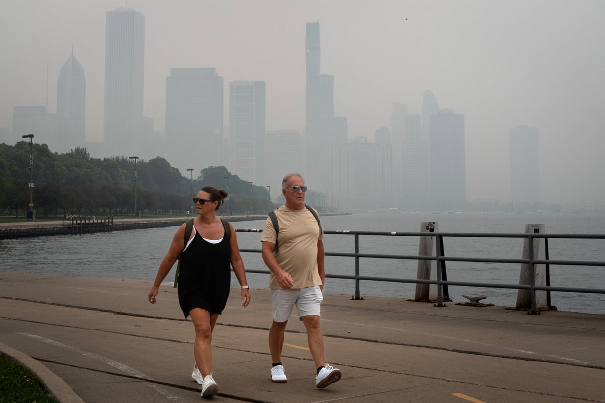 More smoke from Canadian wildfires set to blanket the US. Here’s how it compares to last week